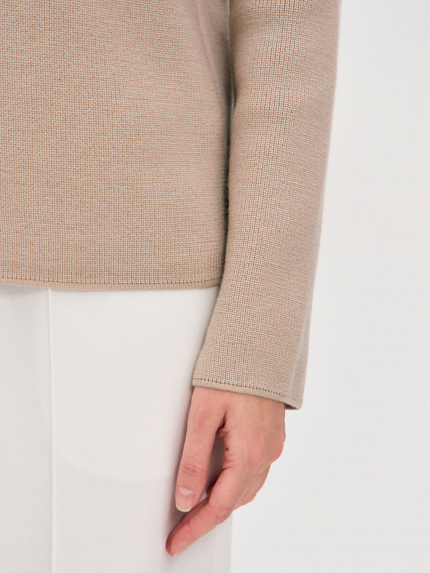 Крафт джемпер трикотажный (капучино, 44-46)