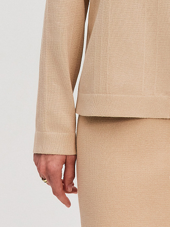 Кардиган из хлопка и вискозы Мишель