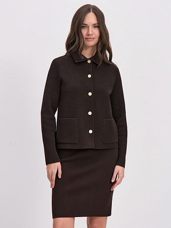 Жакет с карманами Милена