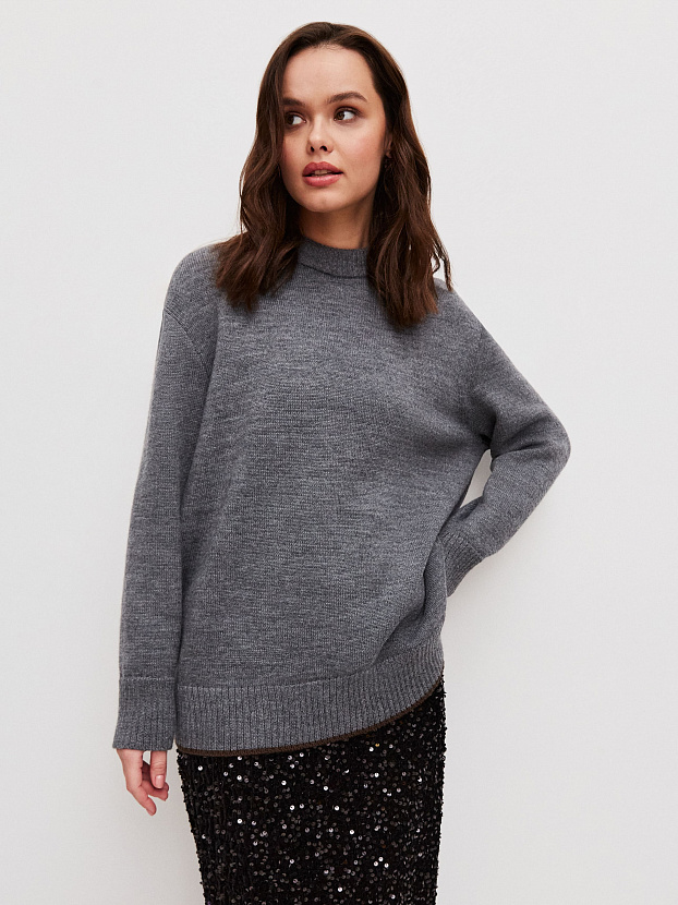 Кураж джемпер трикотажный (маренго, 44-46)