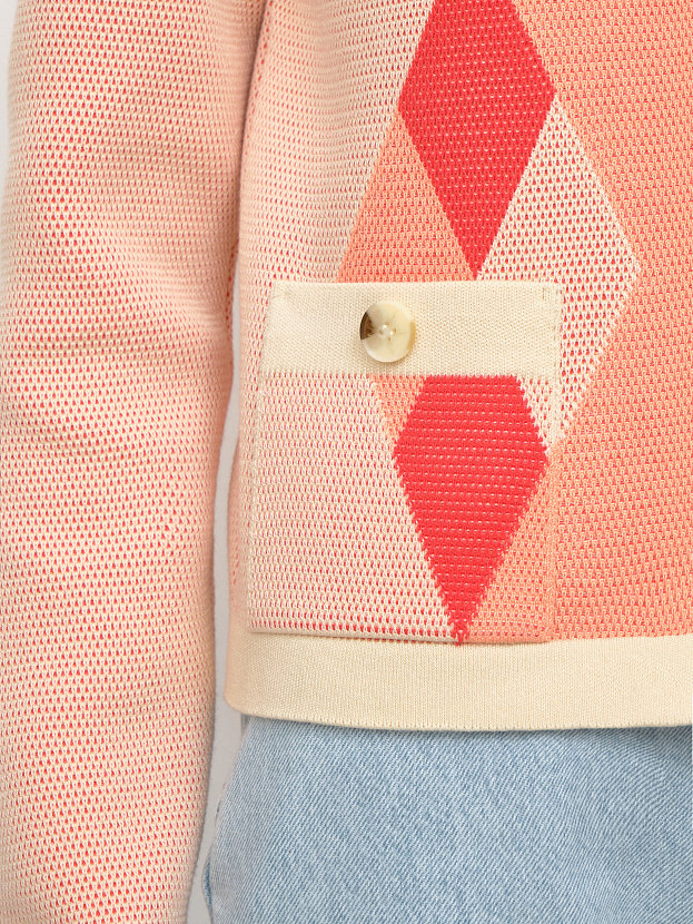 Софи жакет трикотажный (кремовый, 44-46)