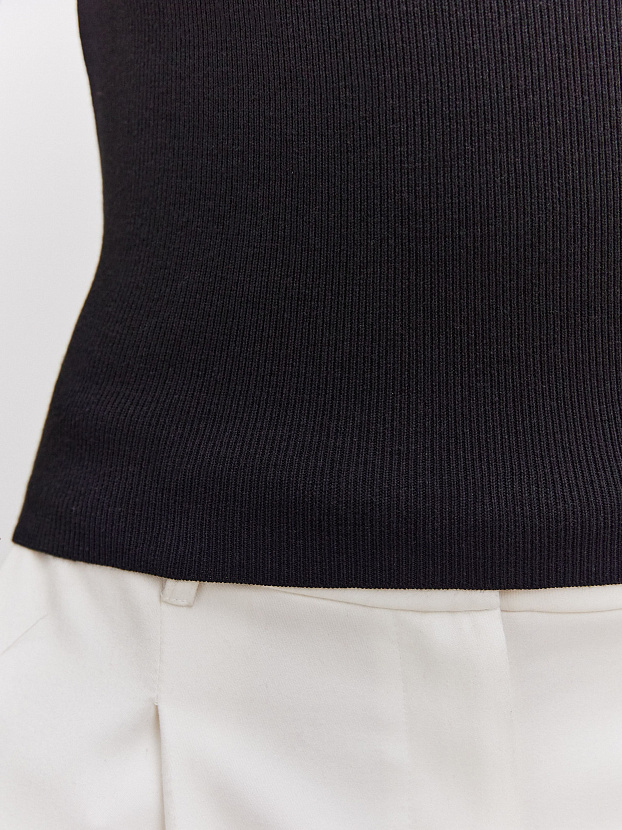 Илария майка трикотажная (черный, 44-46)