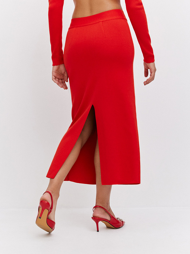 Матрикс юбка трикотажная (красный, 44-46)