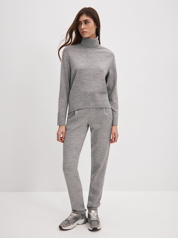 Вест костюм (джемпер + брюки) трикотажный (св. маренго, 40-42/164-170)