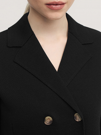 Жакет удлиненный из хлопка с вискозой Диор