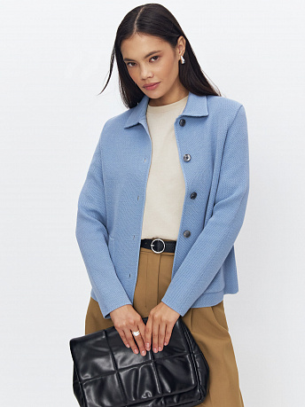 Жакет из шерсти мериноса Аврора