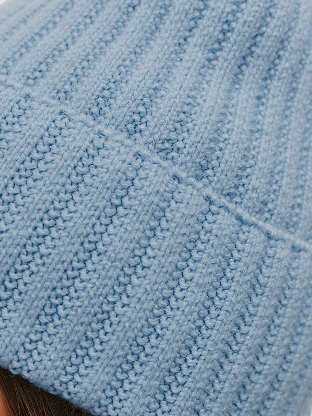 Лайт2 шапка трикотажная (серо-голубой, 56-58)