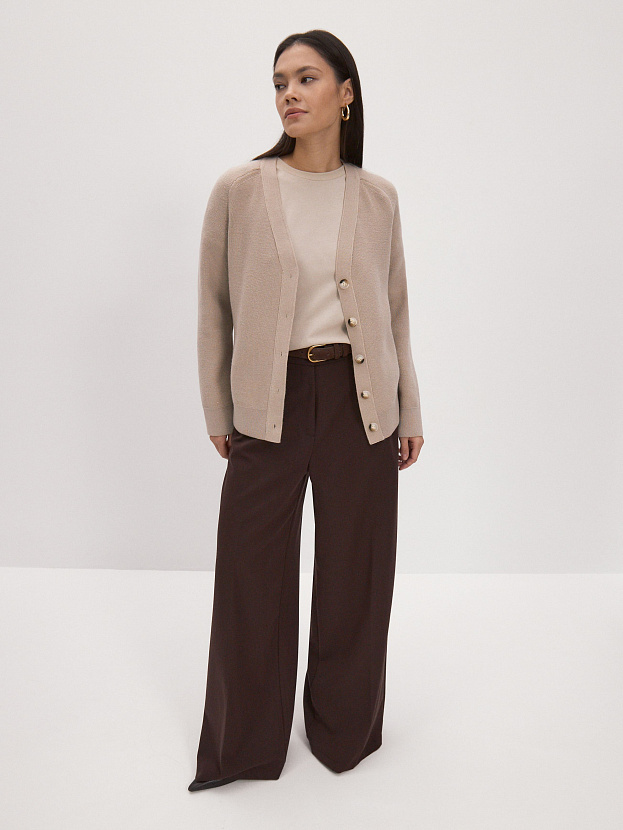 Рига кардиган трикотажный (капучино, 44-46)