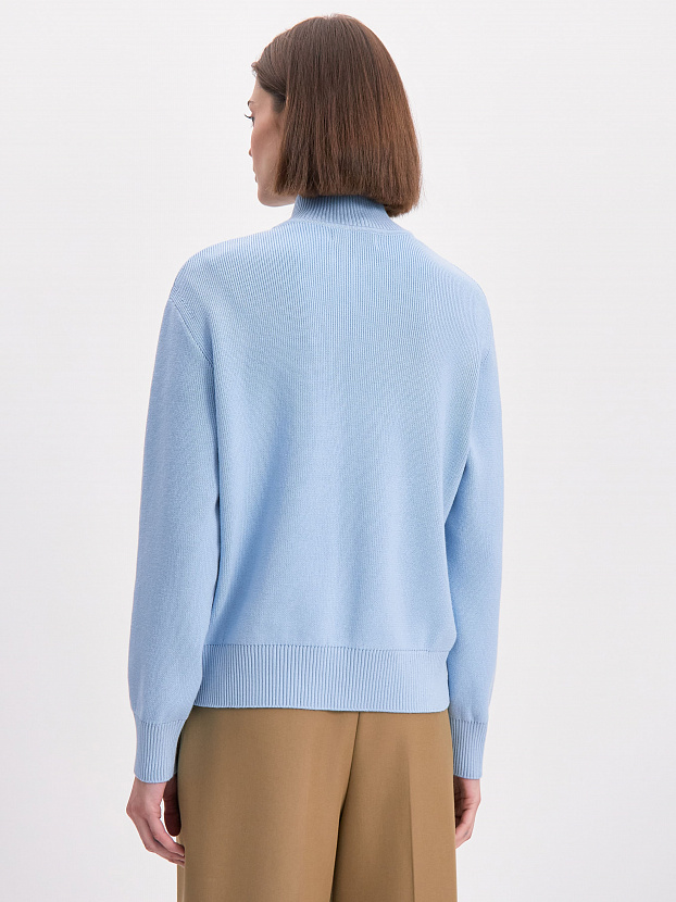 Латина кардиган трикотажный (голубой, 44-46)