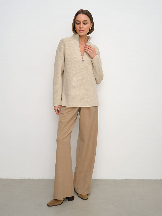 Голди джемпер трикотажный (кремовый, 44-46)