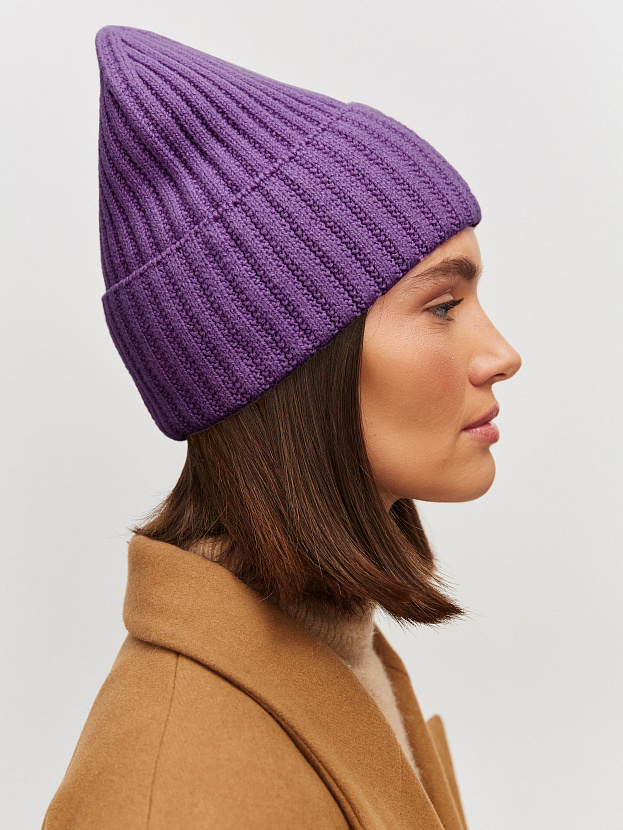 Лайт2 шапка трикотажная (сиреневый, 56-58)