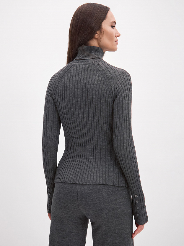 Бридж водолазка трикотажная (маренго, 44-46)