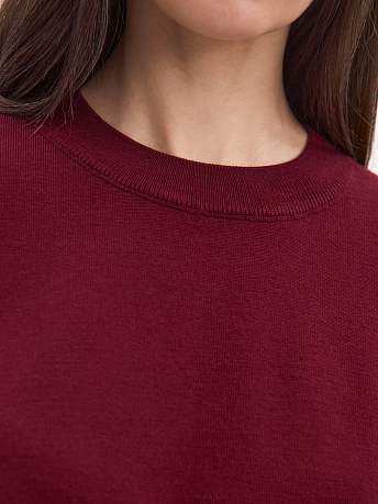 Джемпер из шерсти мериноса и вискозы Дания