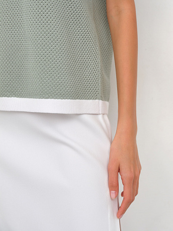 Футболка с акцентной полоской Элмонд