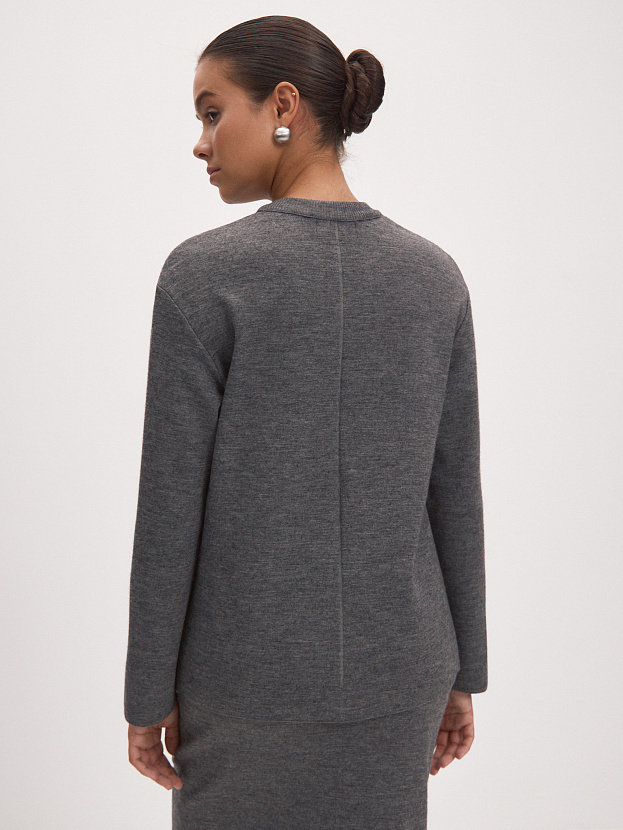 Меридиан джемпер трикотажный (маренго, 44-46)