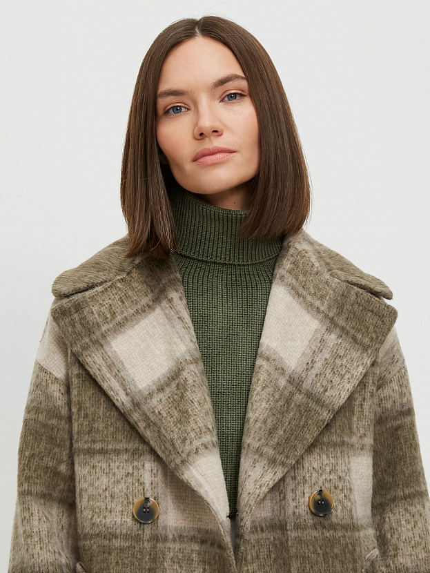 Катимо манишка трикотажная (оливковый)