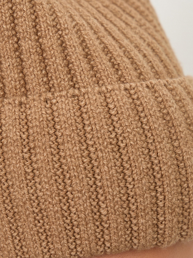 Лайт шапка трикотажная (бежевый меланж, 56-58)