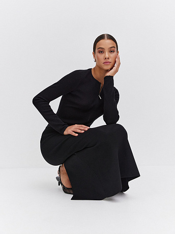 Жакет укороченный на молнии Соул