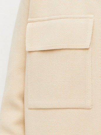 Жакет с акцентными карманами Давиль