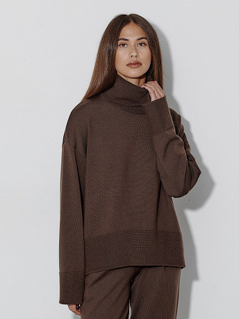 Костюм из шерсти мериноса с зауженными брюками Вест