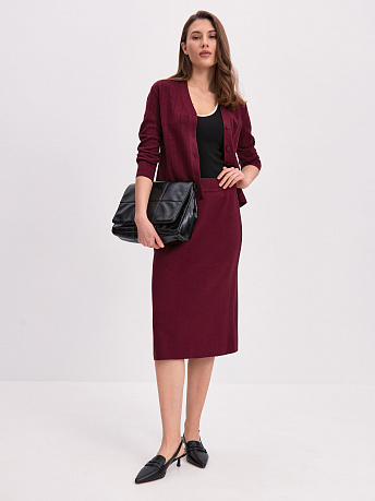 Юбка из хлопка и вискозы Моне