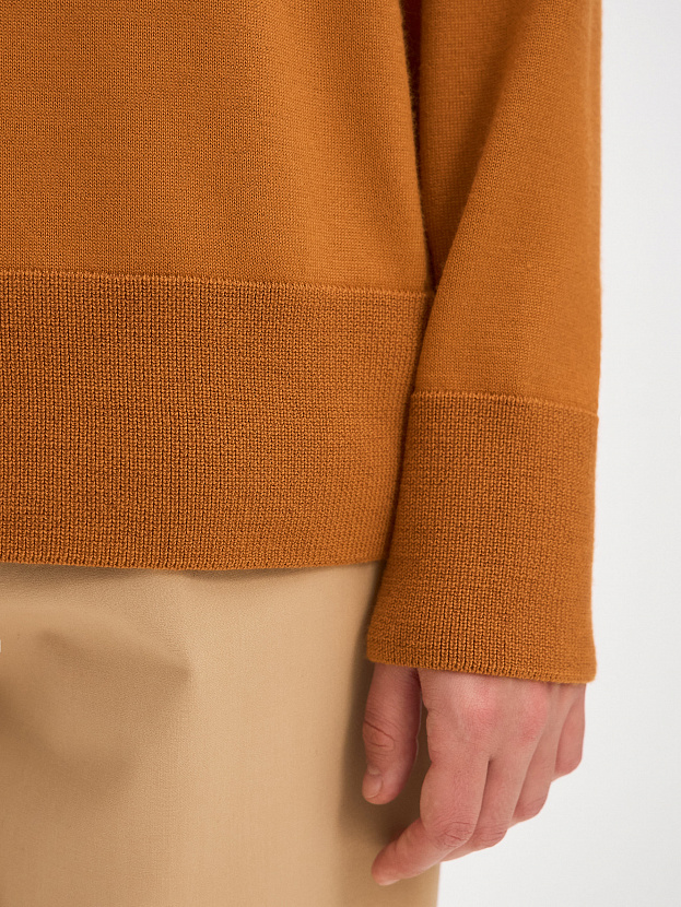 Сеул джемпер трикотажный (оранжевый, 44-46)