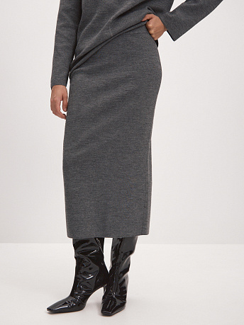 Юбка из мериносовой полушерсти Меридиан