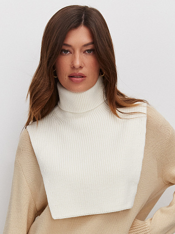 Манишка из шерсти мериноса Катимо