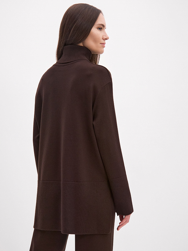 Сатурн джемпер трикотажный (шоколадный, 44-46)