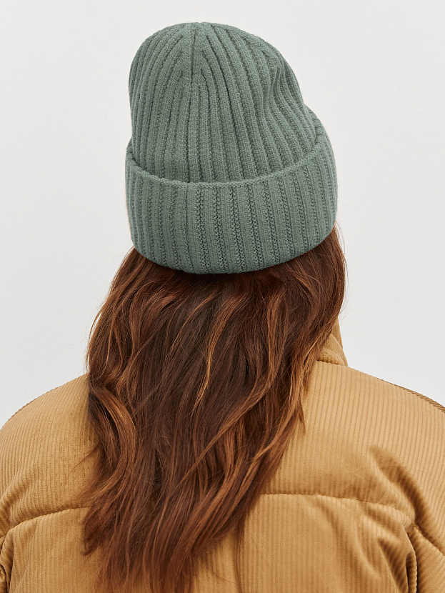 Лайт шапка трикотажная (оливковый, 56-58)