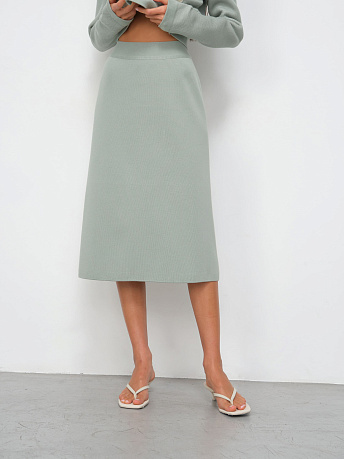 Юбка из хлопка и вискозы Моне