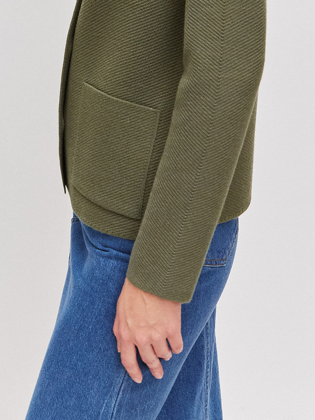 Аврора жакет трикотажный (полынь, 44-46)