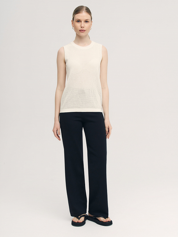 Мусс майка трикотажная (белый, 44-46)