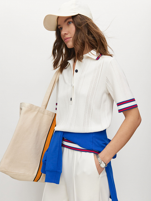 Данте джемпер (футболка) трикотажный (белый, 44-46)