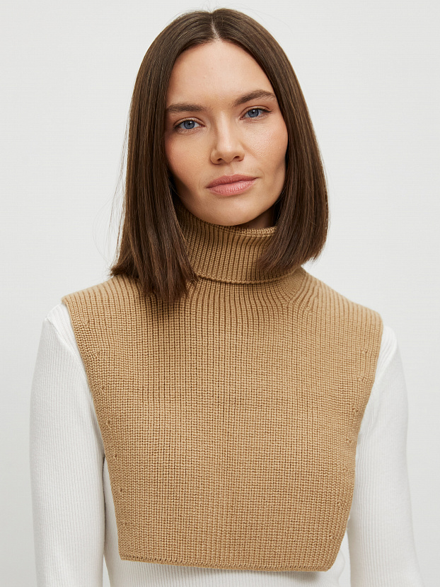 Катимо манишка трикотажная (светло-бежевый)