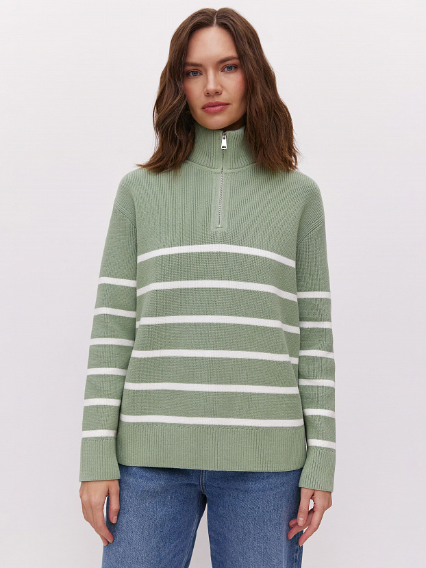 Авилон джемпер трикотажный (светло-зеленый, 44-46)