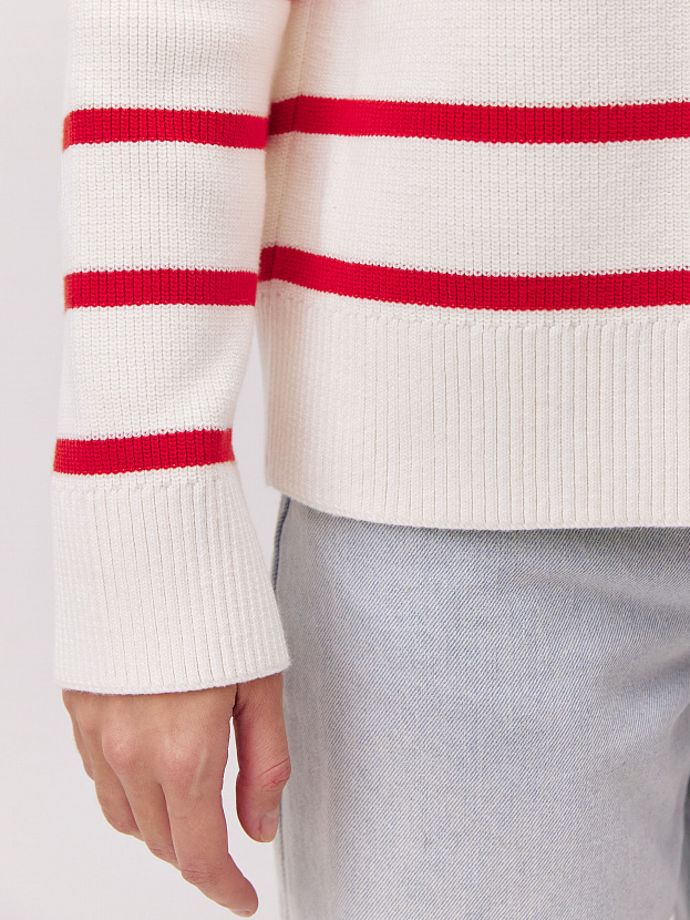 Авилон джемпер трикотажный (молочный, 44-46)