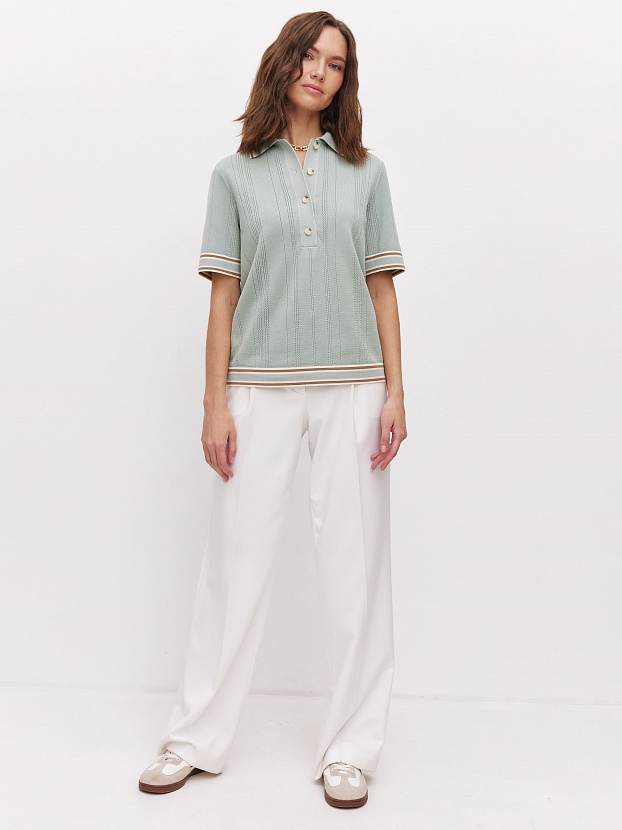 Данте джемпер (футболка) трикотажный (светло-зеленый, 44-46)