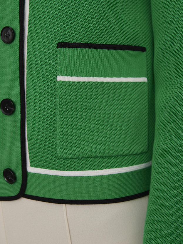 Майя жакет трикотажный (ярко-зеленый, 46-48)