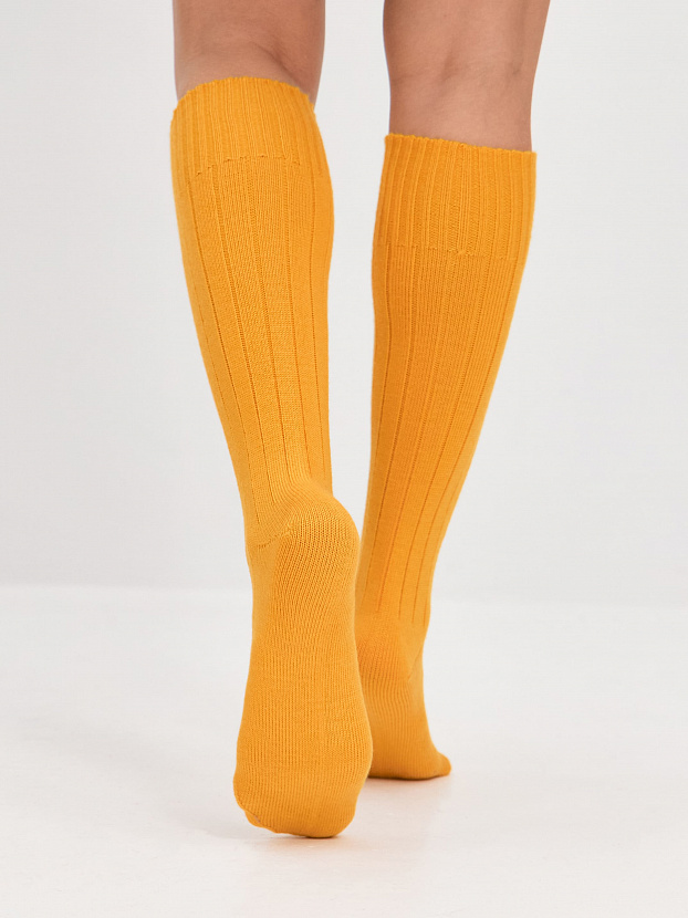 Гольфы трикотажные Степ (канарейка, 36-40)