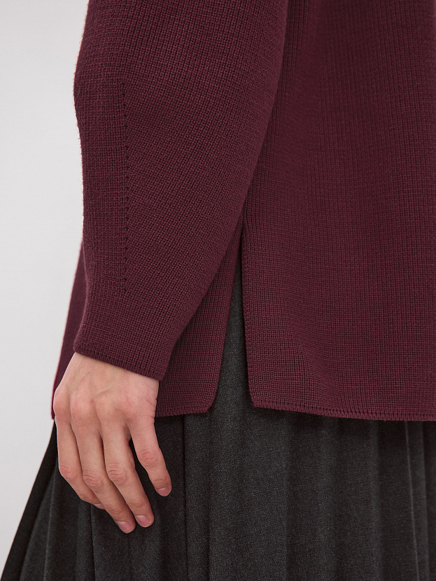 Родос кардиган трикотажный (бургунди, 44-46)
