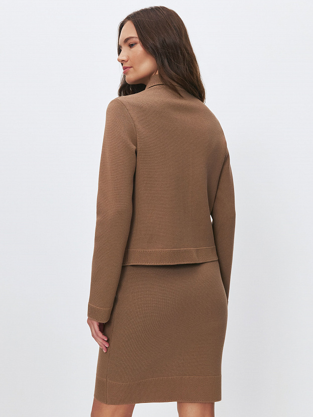 Ницца жакет трикотажный (какао, 46)