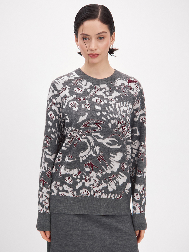 Мадлен джемпер трикотажный (маренго, 44-46)