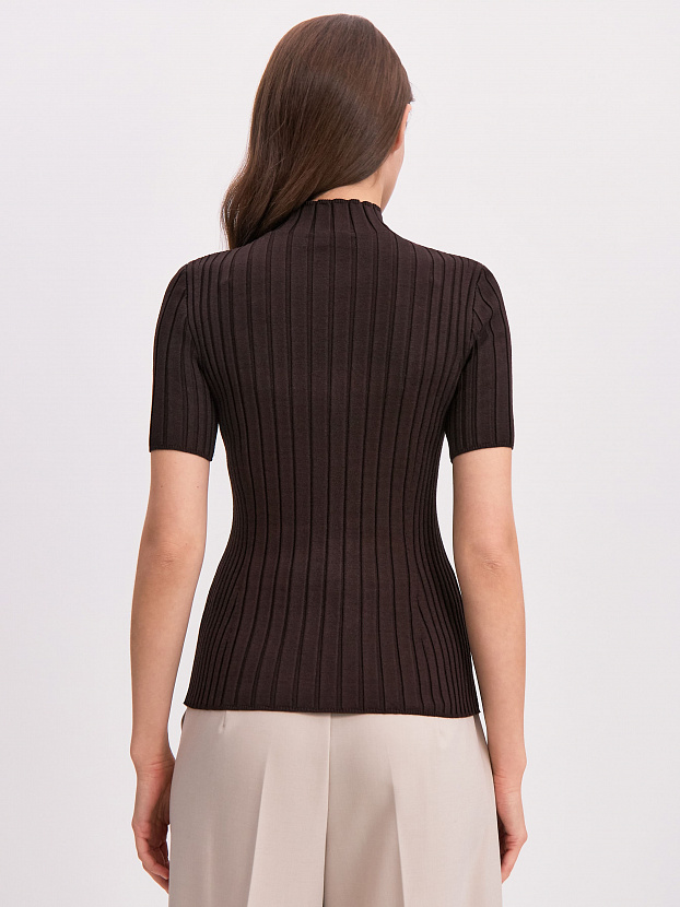 Феникс водолазка трикотажная (темно-коричневый, 44-46)