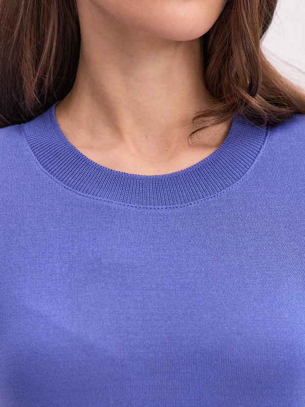 Адель джемпер (футболка) трикотажный (фиолетовый, 44-46)