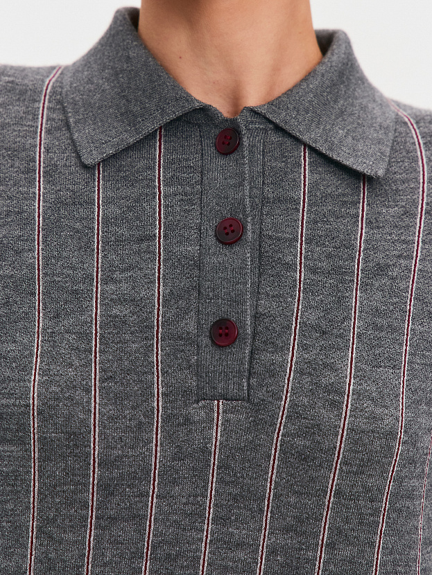 Генри джемпер (поло) трикотажный (маренго, 44-46)