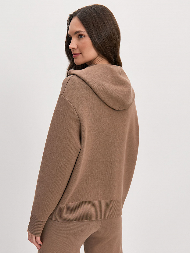 Паула джемпер (бомбер) трикотажный (какао, 44-46)