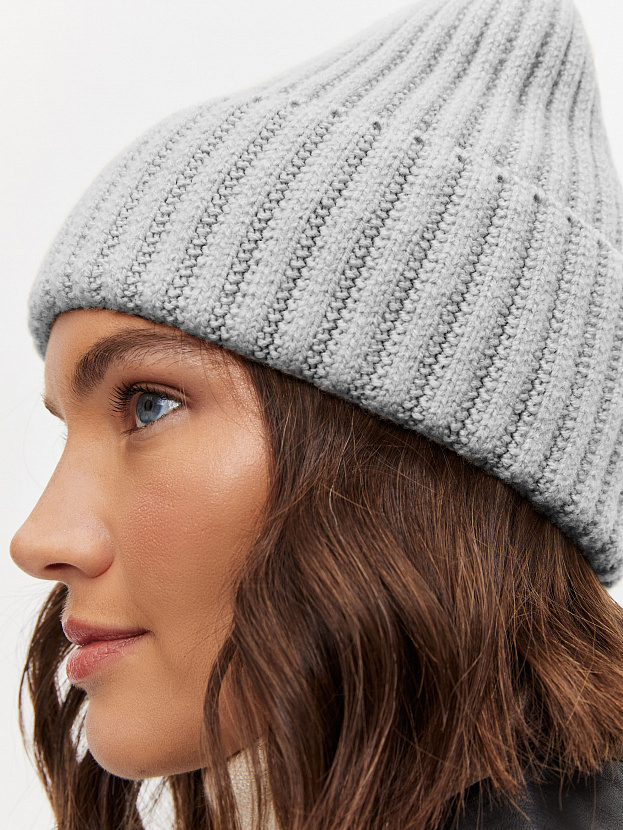 Лайт2 шапка трикотажная (св.серый, 56-58)
