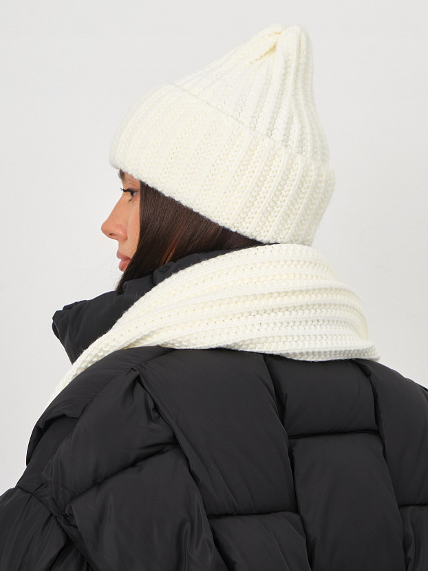 Черри шапка трикотажная (белый, 56-58)