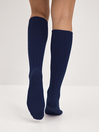 Гольфы трикотажные из шерсти мериноса Степ